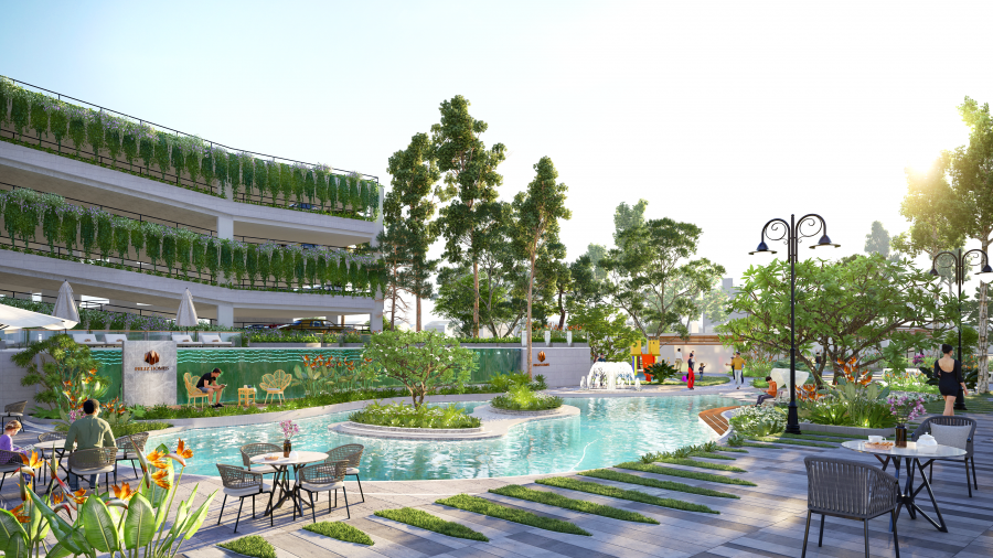 Dự án căn hộ sở hữu công viên xanh 4.000m2 ngay trung tâm Hà Nội