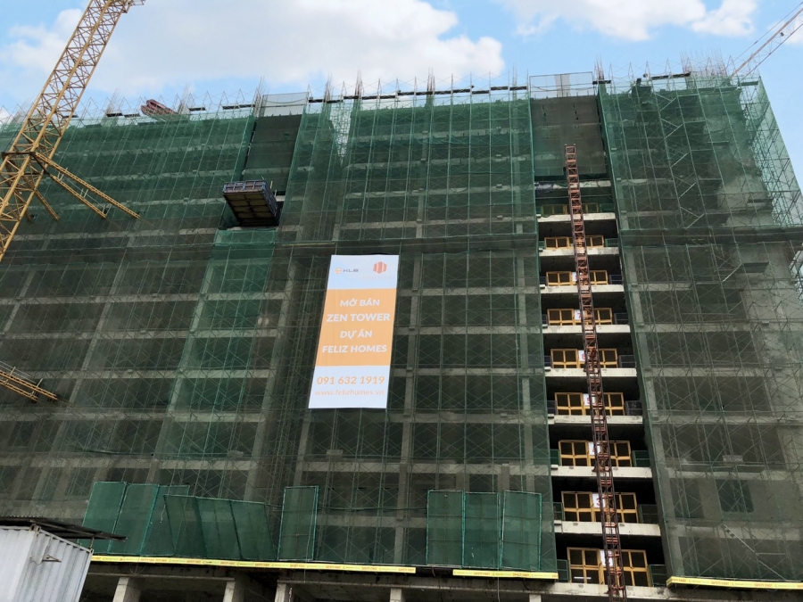Cập nhật tiến độ dự án Feliz Homes – 15/4/2022