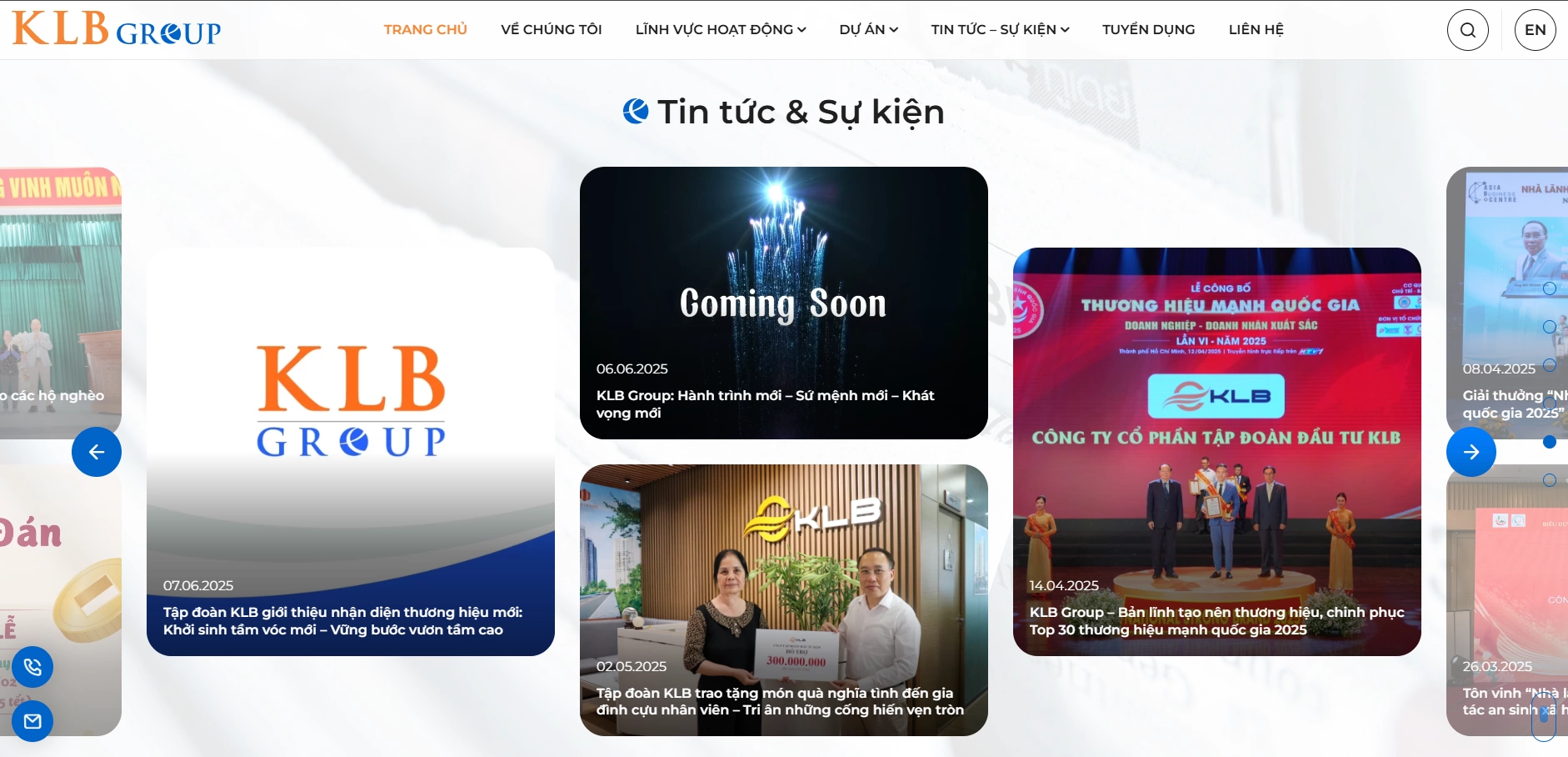 Giao diện website mới: Nâng tầm trải nghiệm – Kết nối tương lai số