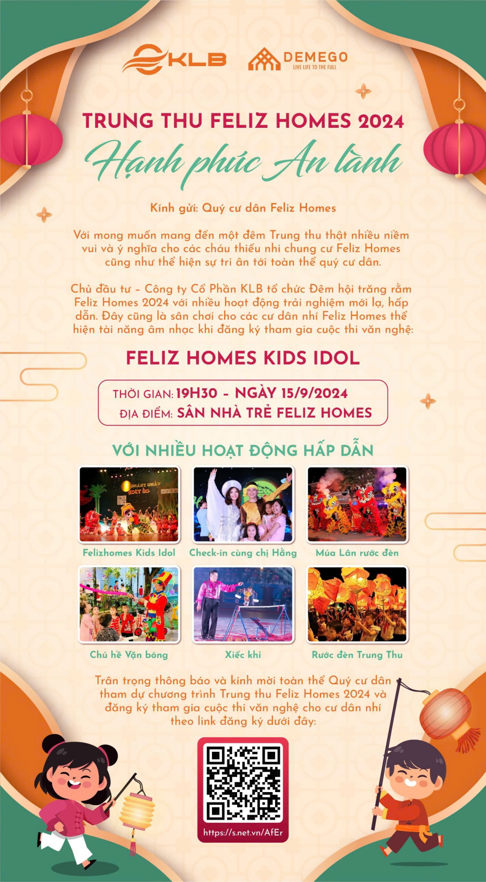 Trung thu Feliz Homes 2024 – Hạnh phúc an lành