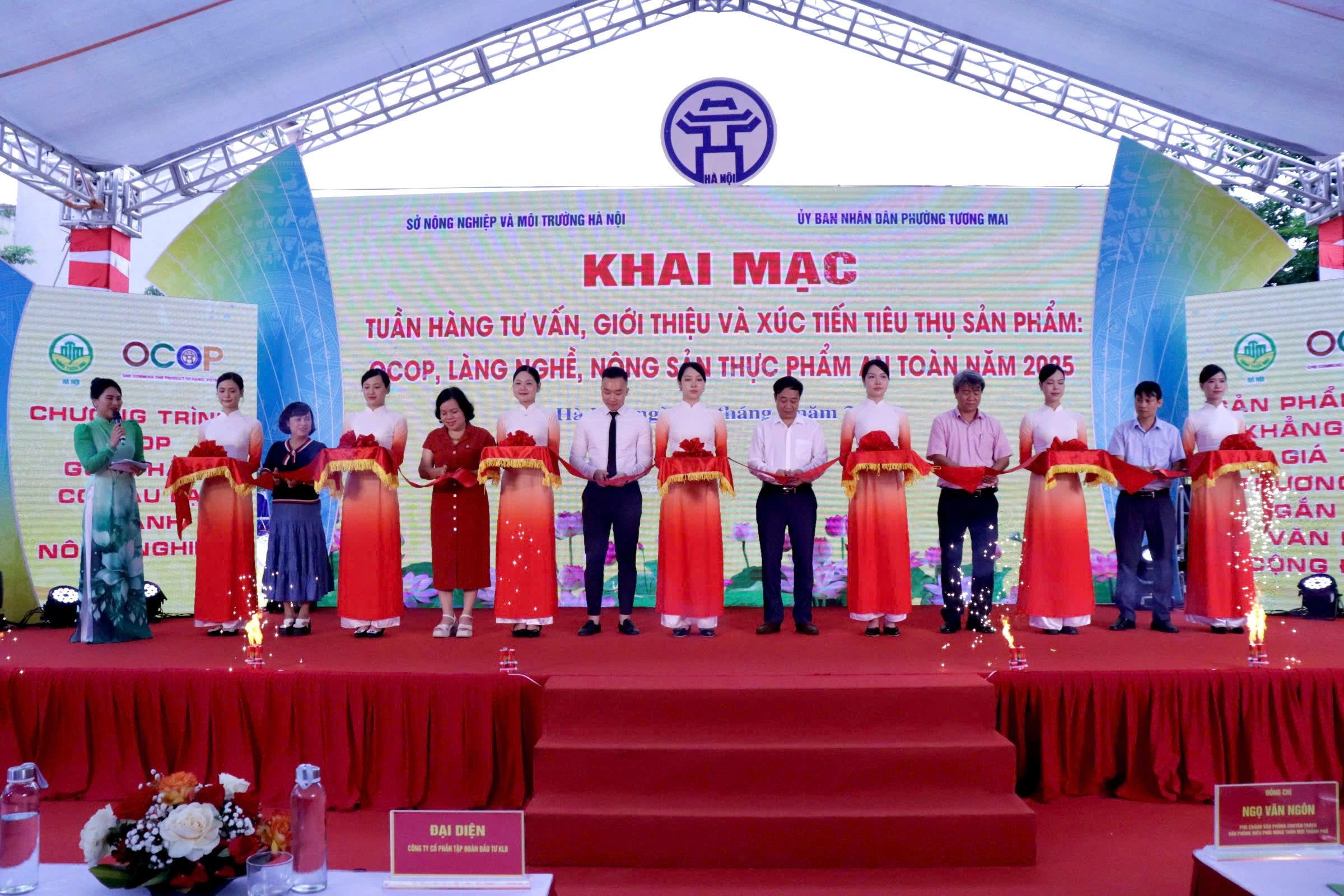 Khai mạc sự kiện giới thiệu sản phẩm OCOP tại Feliz Homes