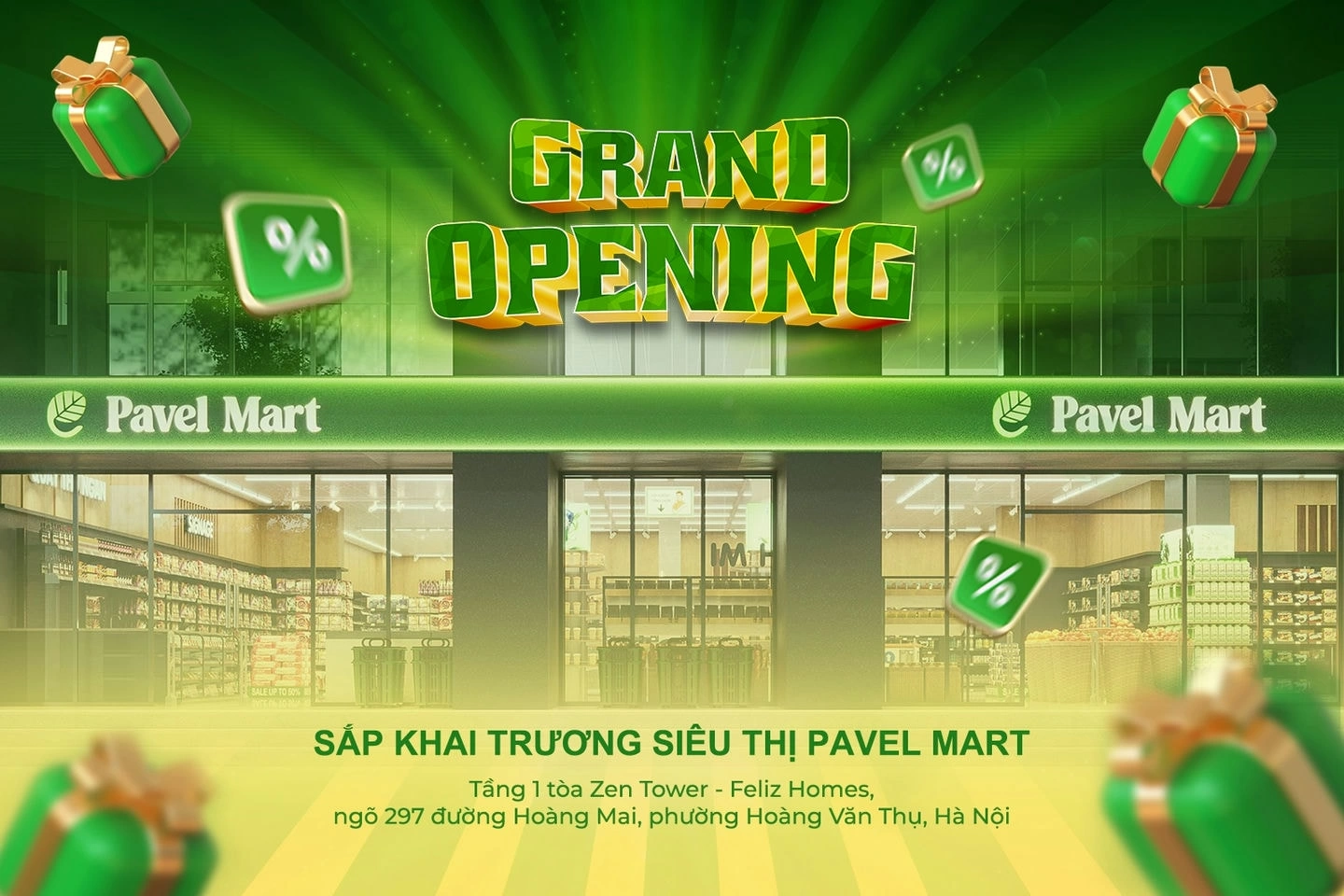 Pavel Mart Grand Opening