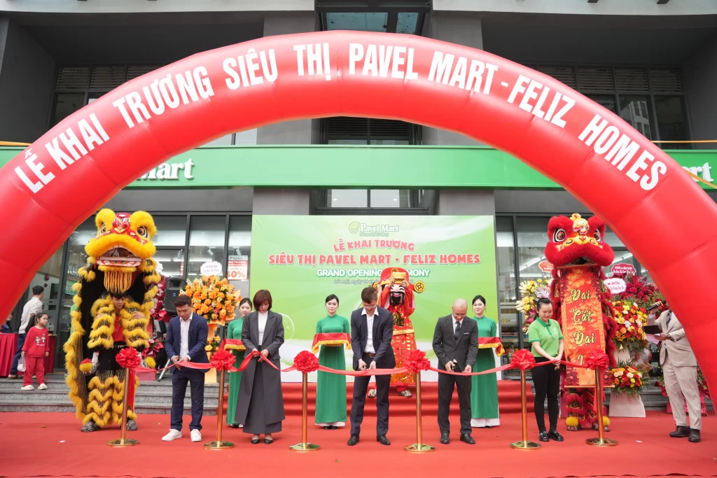TOÀN CẢNH NGÀY KHAI TRƯƠNG PAVEL MART: RỰC RỠ VÀ CẢM XÚC