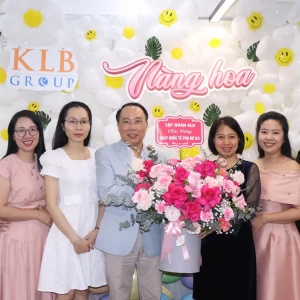 “NÀNG HOA” 8/3: SỰ KIỆN TRI ÂN NHỮNG BÓNG HỒNG TRUYỀN CẢM HỨNG TẠI KLB GROUP