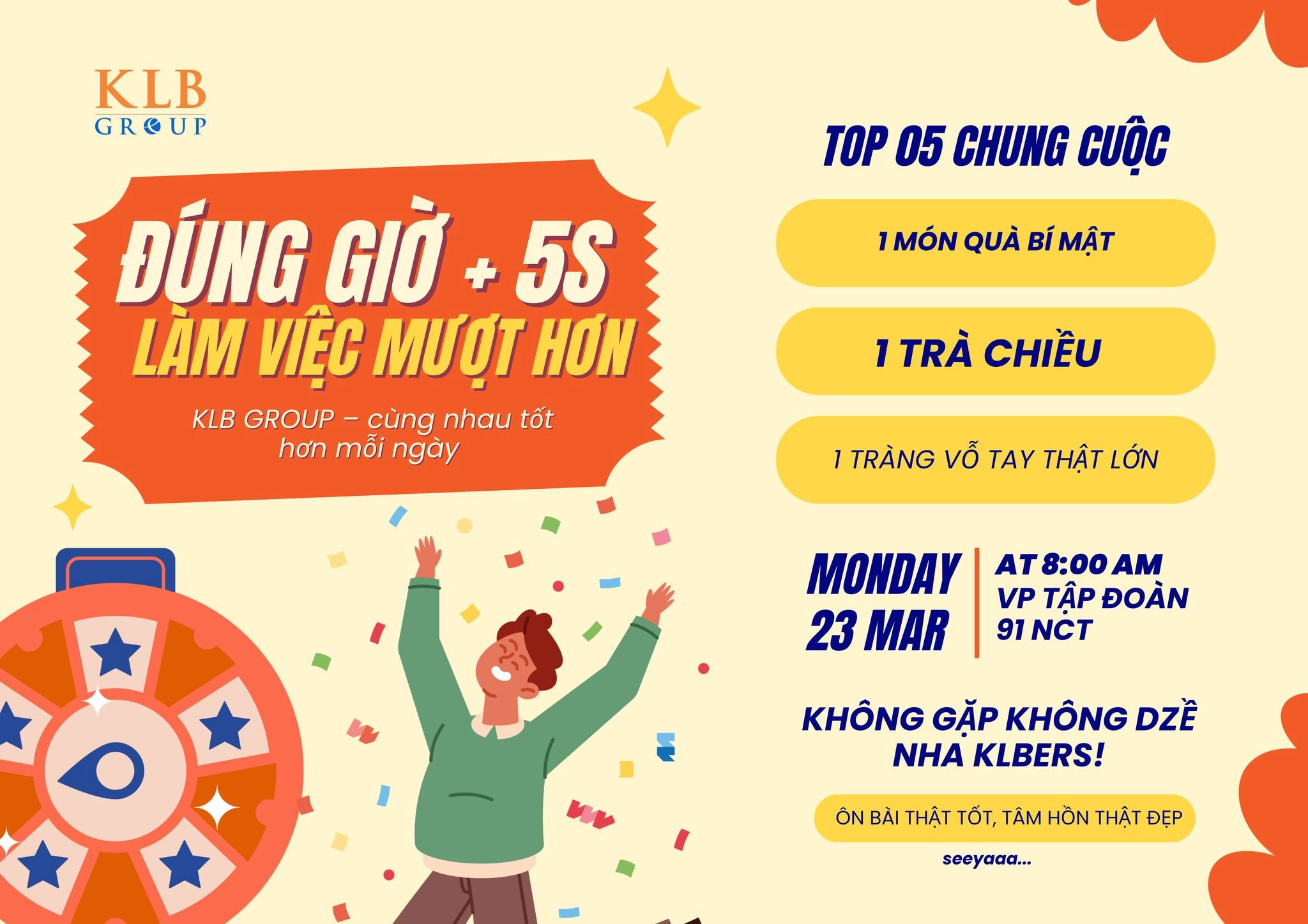 SINH HOẠT ĐẦU TUẦN: HOẠT ĐỘNG THƯỜNG NIÊN MANG ĐẬM BẢN SẮC VĂN HÓA KLB GROUP