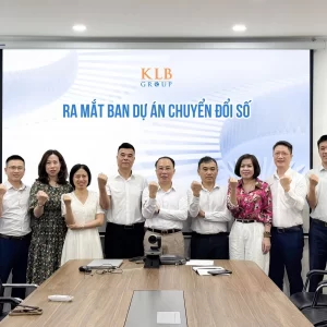 KLB GROUP CHÍNH THỨC RA MẮT BAN DỰ ÁN CHUYỂN ĐỔI SỐ: BƯỚC TIẾN CHIẾN LƯỢC TRONG HÀNH TRÌNH PHÁT TRIỂN BỀN VỮNG