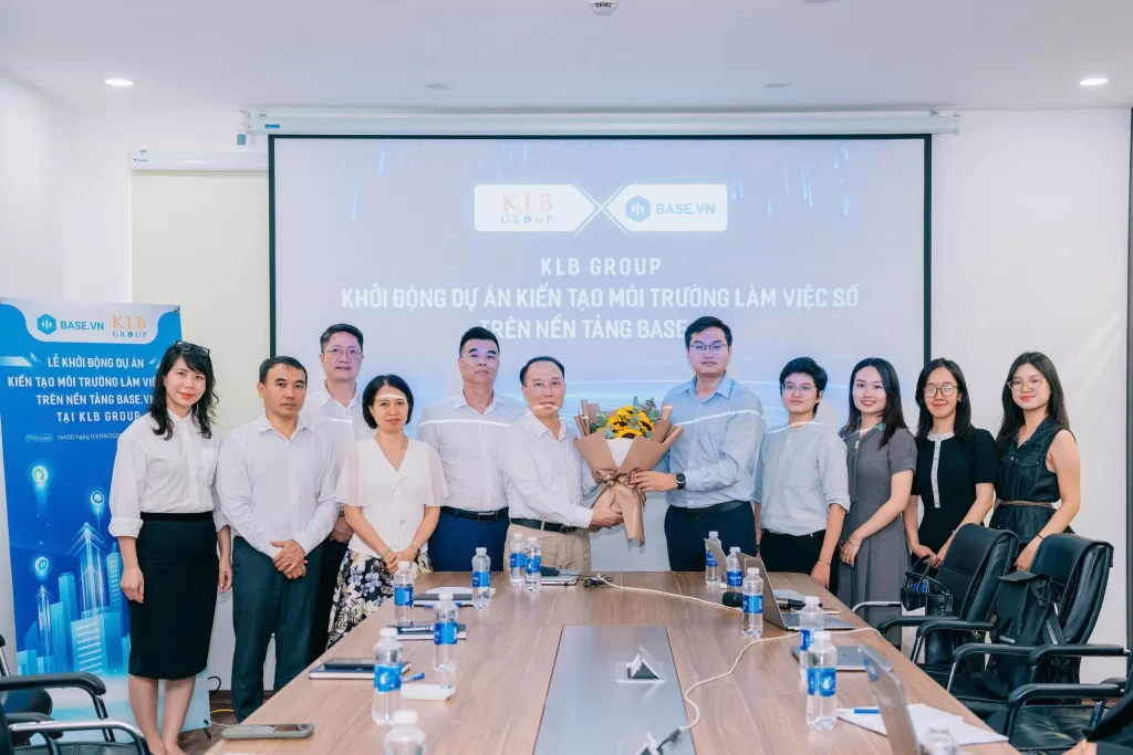KLB GROUP KICK-OFF DỰ ÁN BASE.VN – KHỞI ĐẦU HÀNH TRÌNH KIẾN TẠO MÔI TRƯỜNG LÀM VIỆC SỐ